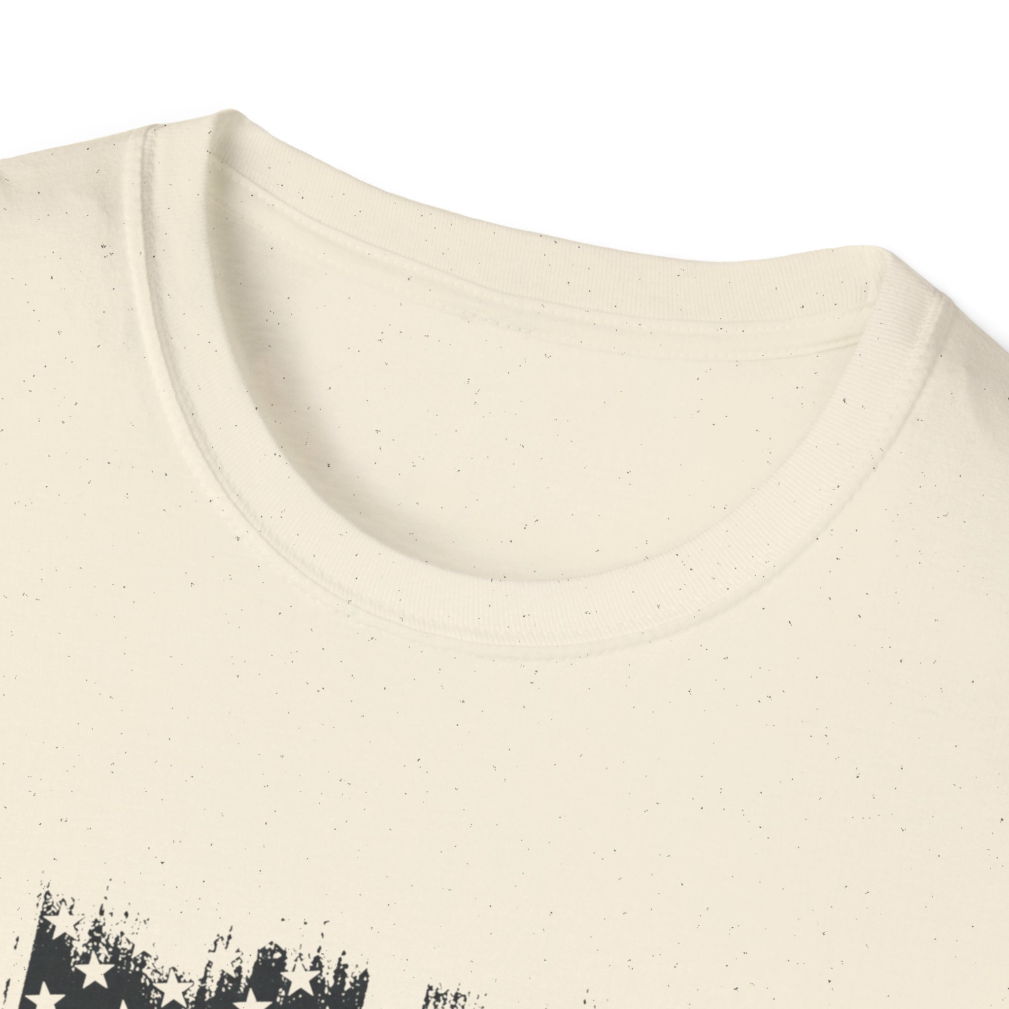 Classic Hot Rod T-Shirt with Distressed American Flag