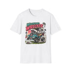 Weekend Wrecker Golf Cart T-Shirt — Retro Tropical Driving Club Tee