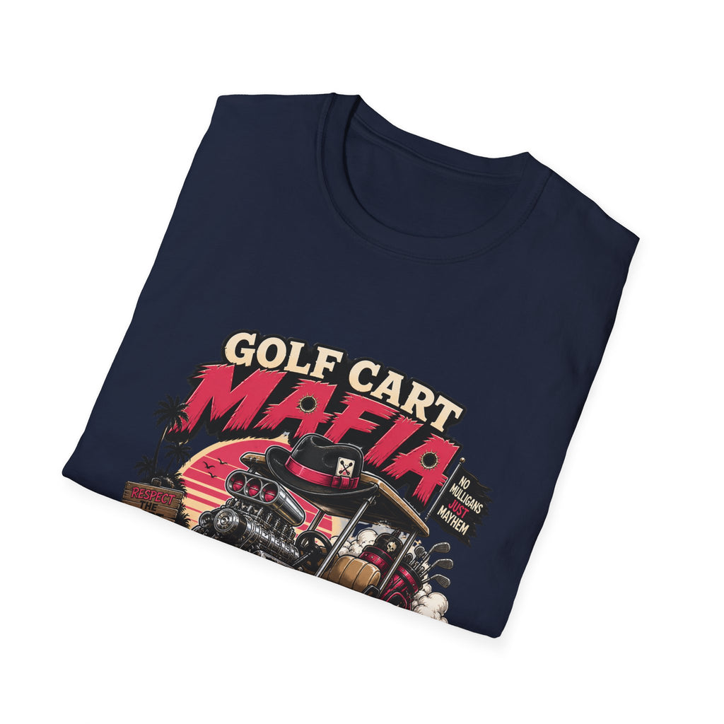 Golf Cart Mafia T-Shirt — Retro Off-Road Golf Cart Graphic Tee