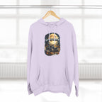 Night Drive Graphic Hoodie — 'Night Shift' Vintage Car Fleece Pullover