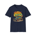 Stoked Summer Fun T-Shirt – Vintage Hot Rod Surf Graphic