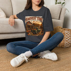 Harvest Time T-Shirt — Vintage Farm Market Fall Tee