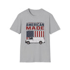 American Made Van T-Shirt — Patriotic USA Work Truck Tee