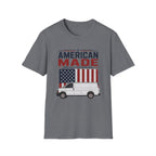 American Made Van T-Shirt — Patriotic USA Work Truck Tee