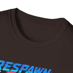 T-Shirt — "Respawn & Redline: No Lag Just Drift" Retro Gaming Drift Car Tee