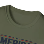American Made Van T-Shirt — Patriotic USA Work Truck Tee
