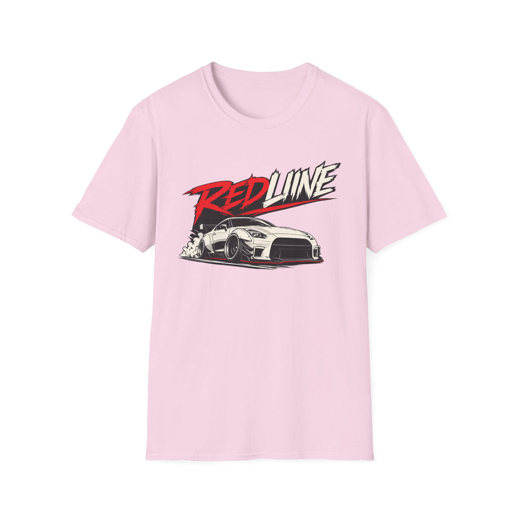 Redline Racing Car T-Shirt — Sporty Drift Graphic Tee