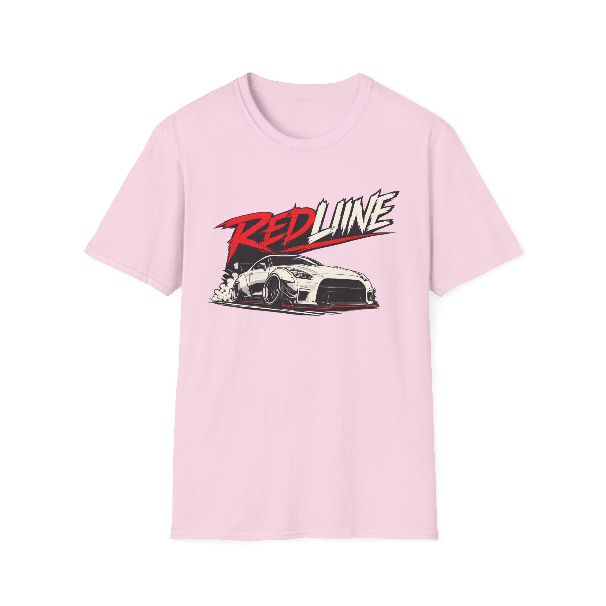 Redline Racing Car T-Shirt — Sporty Drift Graphic Tee