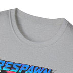 T-Shirt — "Respawn & Redline: No Lag Just Drift" Retro Gaming Drift Car Tee