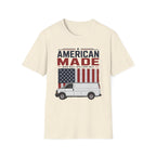 American Made Van T-Shirt — Patriotic USA Work Truck Tee