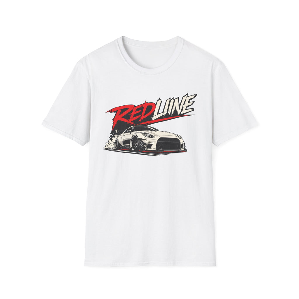 Redline Racing Car T-Shirt — Sporty Drift Graphic Tee