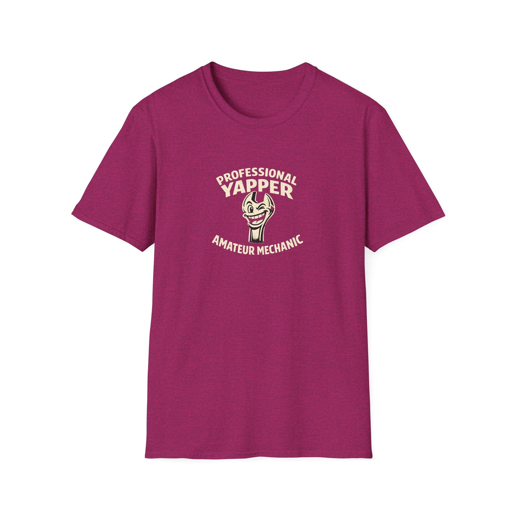 T-Shirt — "Professional Yapper, Amateur Mechanic" Funny Mechanic Tee