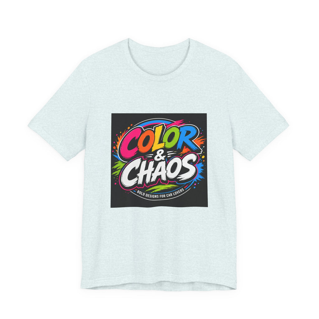 Color & Chaos Graphic Tee — Vibrant Streetwear T-Shirt