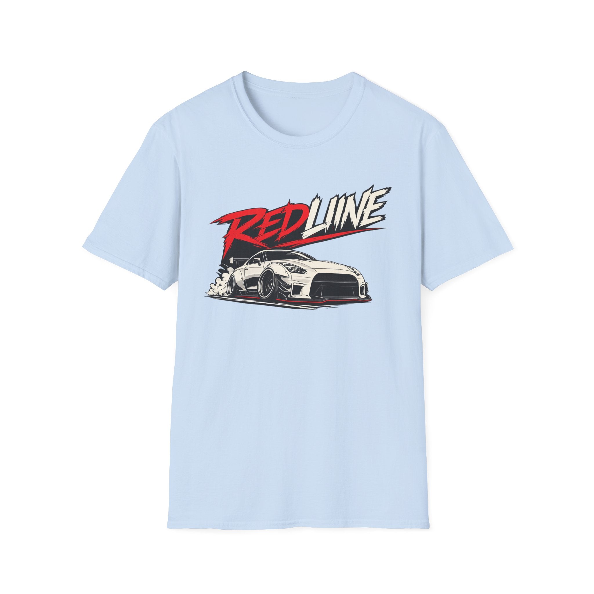 Redline Racing Car T-Shirt — Sporty Drift Graphic Tee