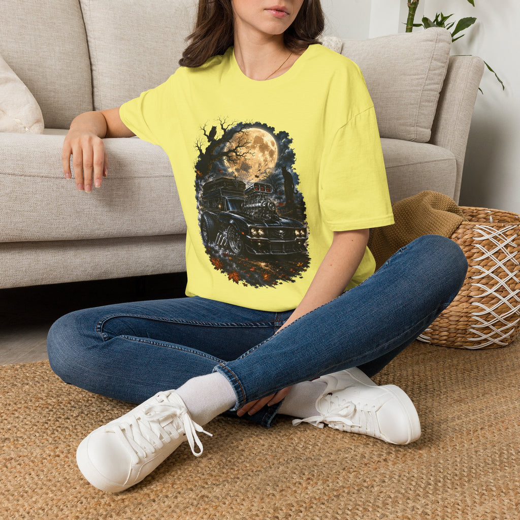 Halloween Full Moon Train T-Shirt