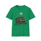 T-Shirt — 'Life Finds a Way' Daisy Rising from Rust Graphic Tee