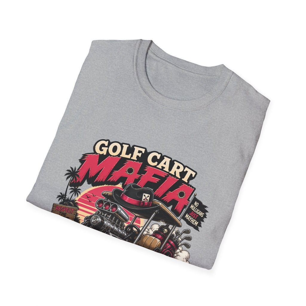 Golf Cart Mafia T-Shirt — Retro Off-Road Golf Cart Graphic Tee