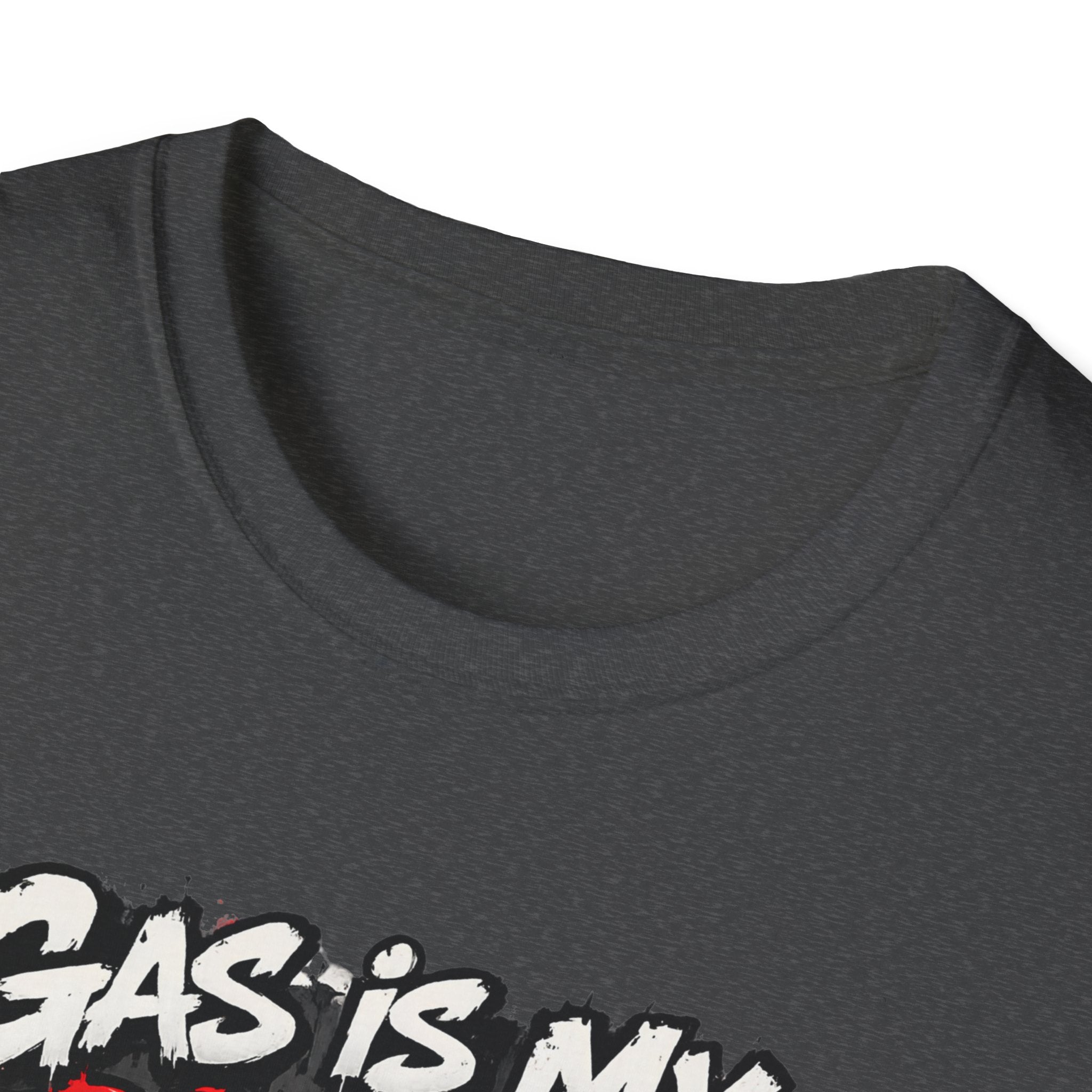 Gas Is My Personality T‑Shirt — Funny Car Fueling Graphic Tee for Gearheads