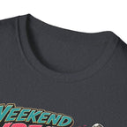 Weekend Wrecker Golf Cart T-Shirt — Retro Tropical Driving Club Tee