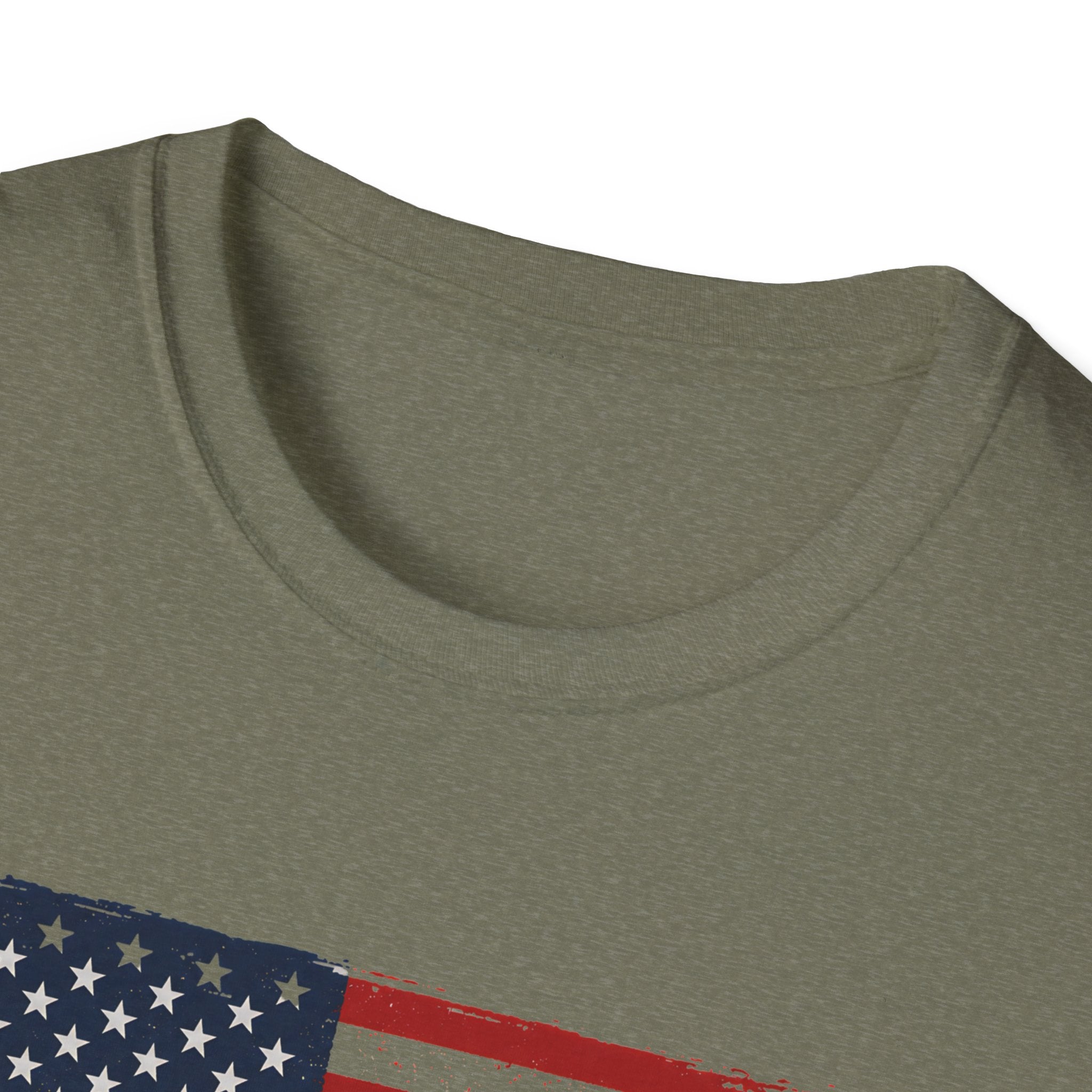 Built Here, Driven Proud Truck T-Shirt — American Flag Vintage Pickup Tee