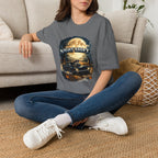 Night Shift T-Shirt — Vintage Full Moon Trucking Tee for Night Drivers