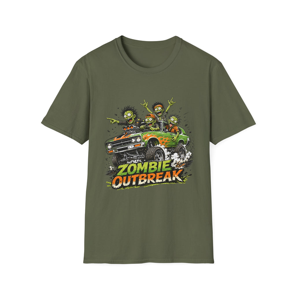 Zombie Outbreak Graphic T-Shirt