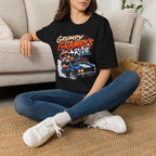 Grumpy Grampy’s Ride T-Shirt — Retro Grandpa Car Racing Tee