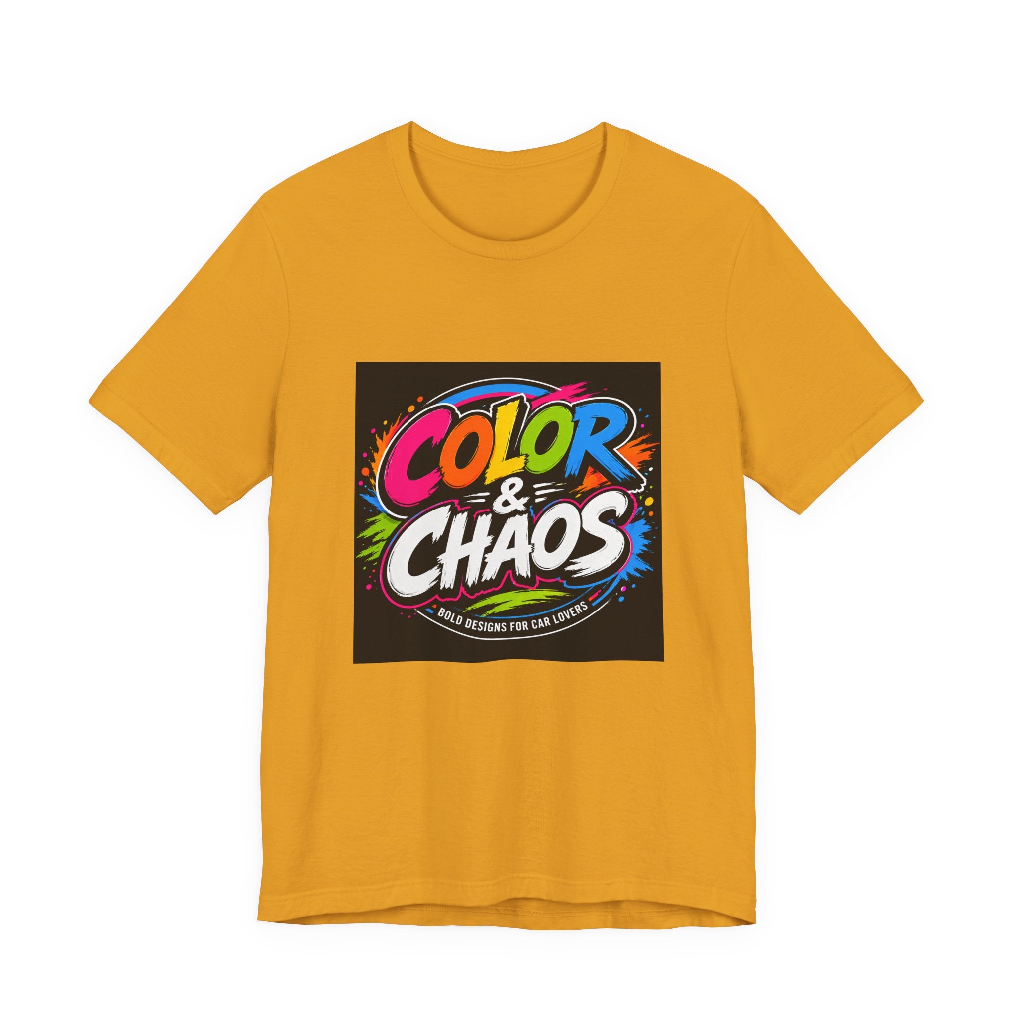 Color & Chaos Graphic Tee — Vibrant Streetwear T-Shirt