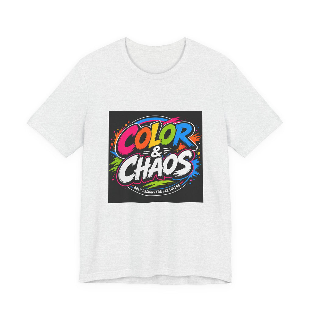 Color & Chaos Graphic Tee — Vibrant Streetwear T-Shirt