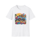 Beaches Do Be Crazy T-Shirt — Retro Surf Road Trip Tee
